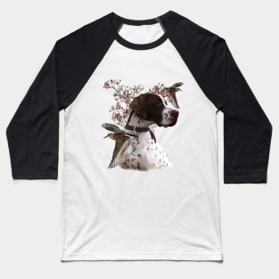 The beautiful pointer in the field Baseball T-Shirt